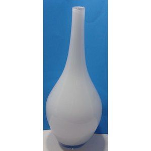 IKEA Tall Salong White Vase 12 1/2" #1022